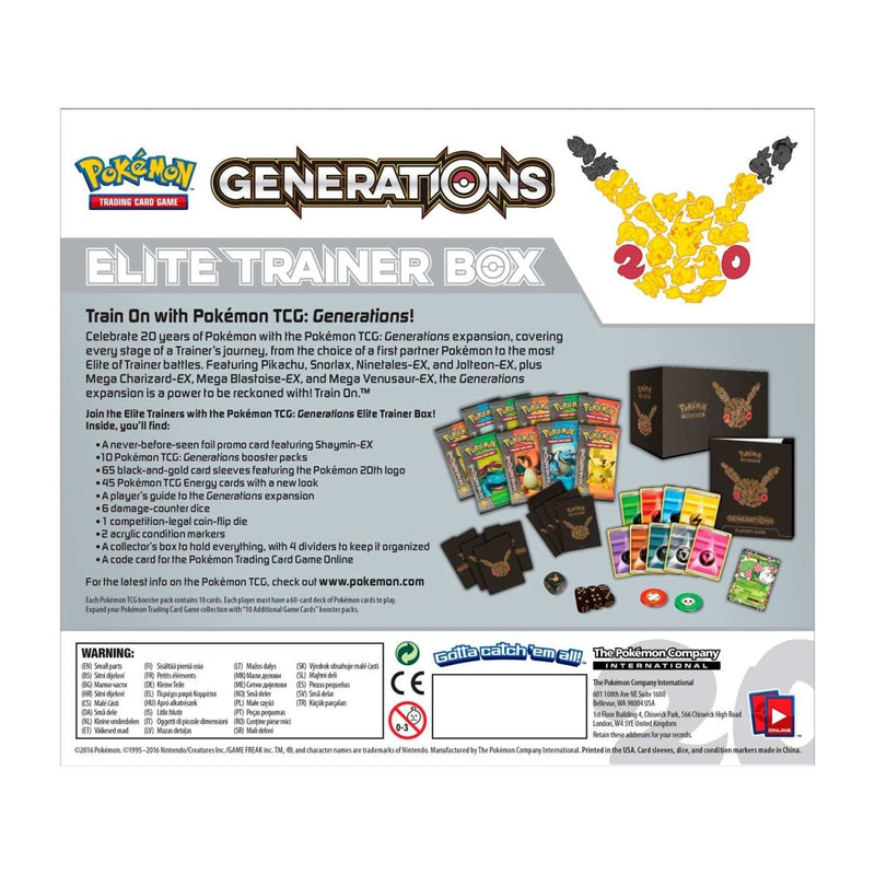 Pokémon TCG - XY - Generation - Elite Trainer Box-4