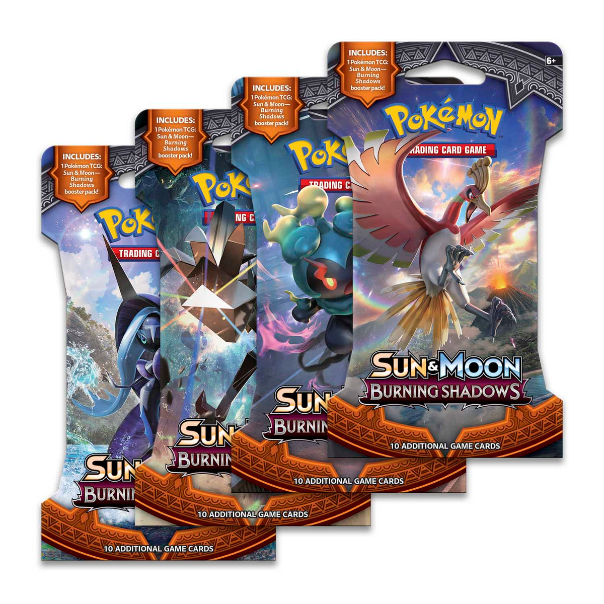 Pokémon TCG - Sun & Moon - Burning Shadows - Sleeved Booster Pack-1