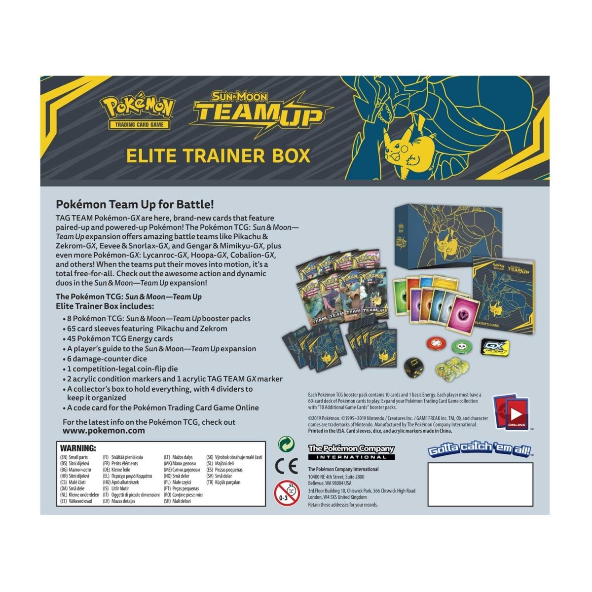 Pokémon TCG - Sun & Moon - Team Up - Elite Trainer Box-3