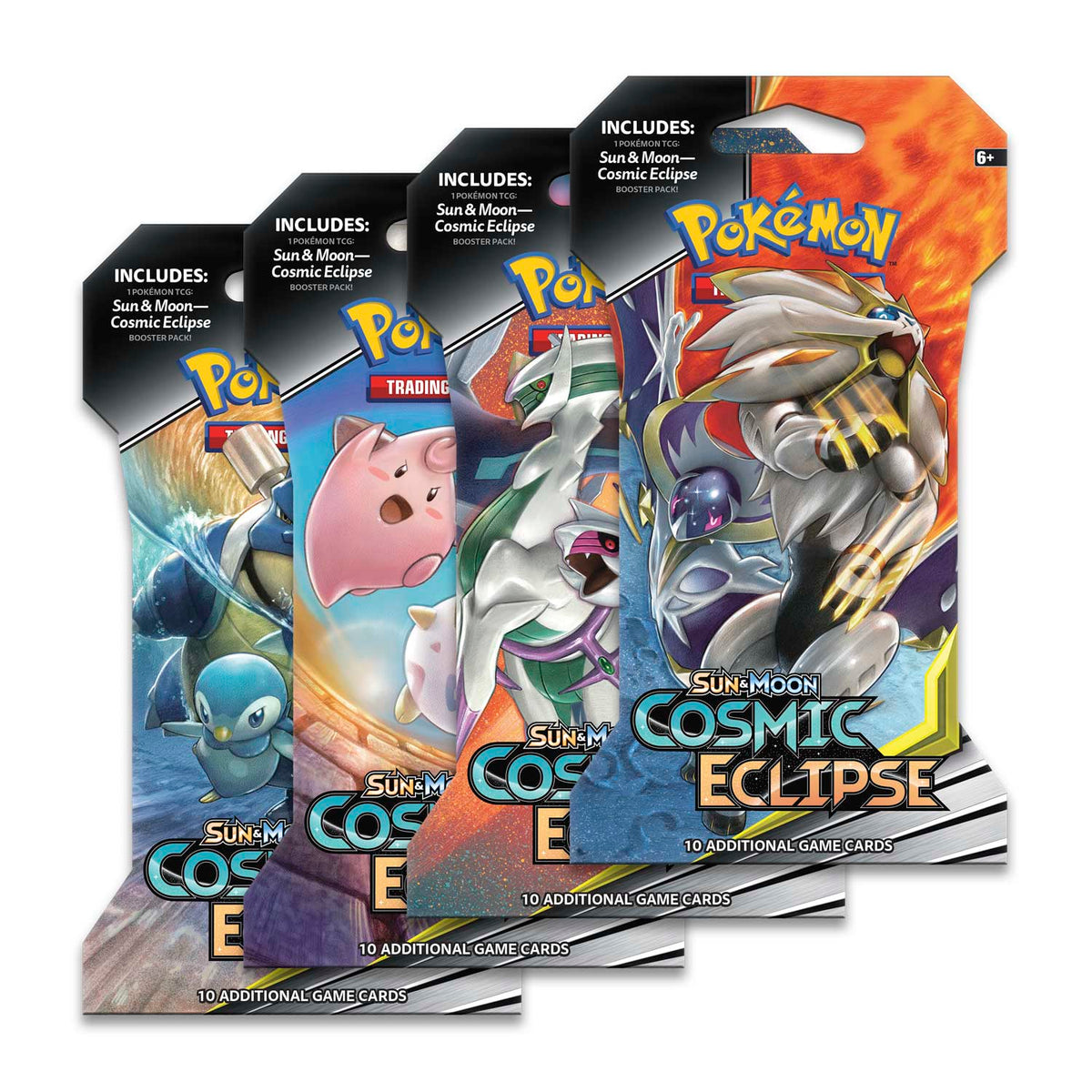 Pokémon TCG - Sun & Moon - Cosmic Eclipse - Sleeved Booster Pack-1