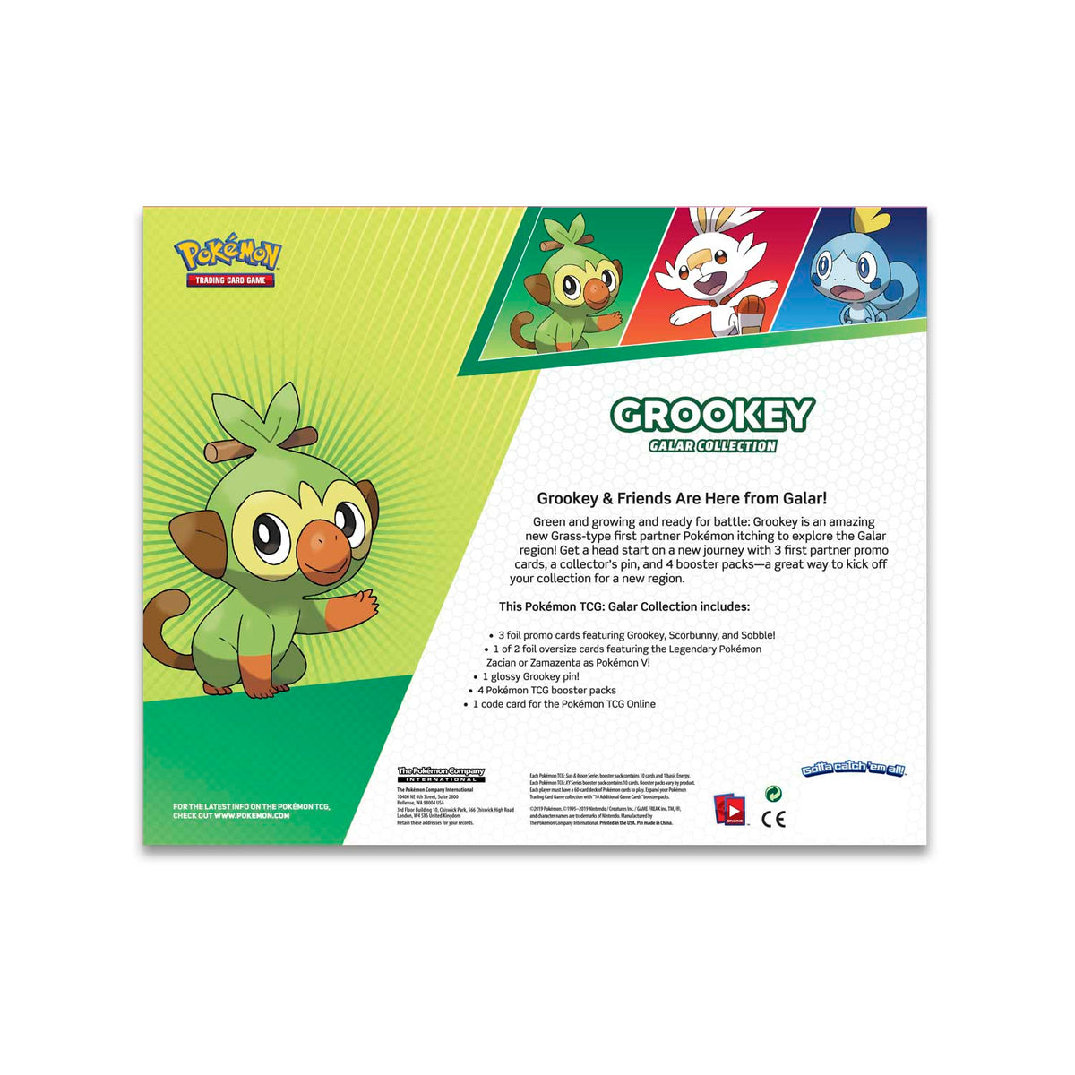 Pokémon TCG - Sword & Shield - Grookey Galar Collection-4