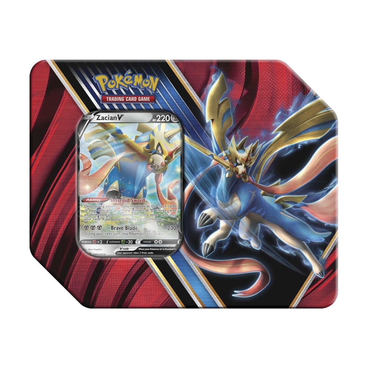 Pokémon TCG - Sword & Shield - Legends of Galar Tin (Zacian V)