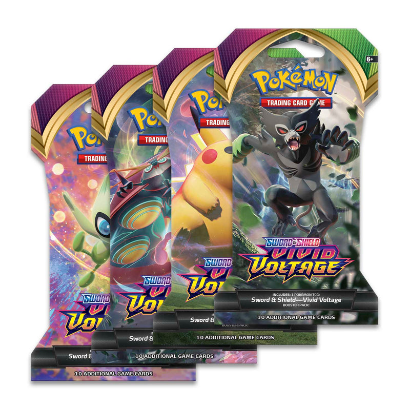 Pokémon TCG - Sword & Shield - Vivid Voltage - Sleeved Booster Pack-1