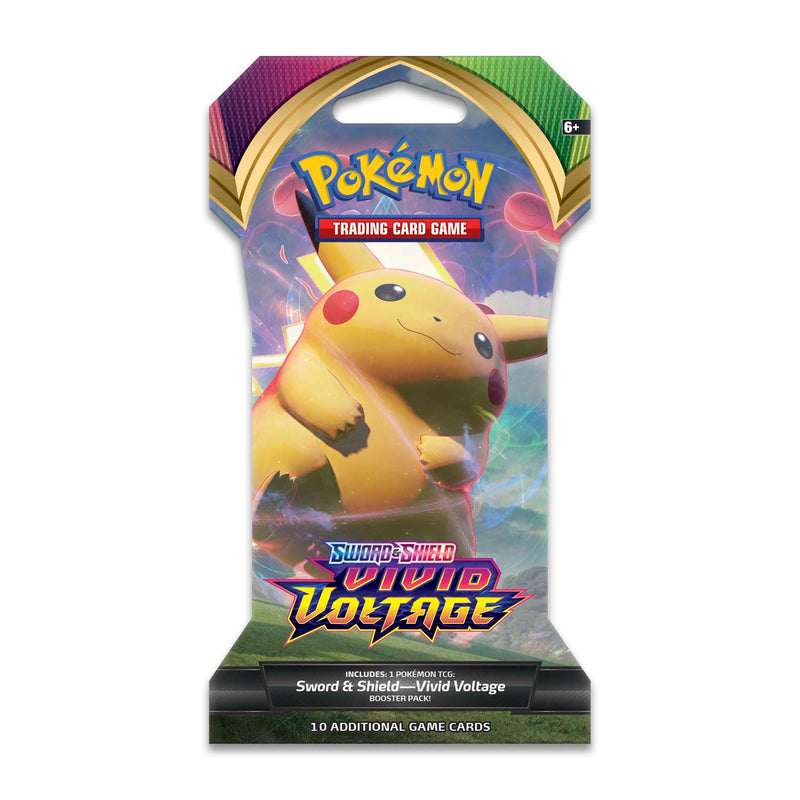 Pokémon TCG - Sword & Shield - Vivid Voltage - Sleeved Booster Pack-4