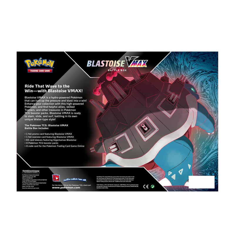 Pokémon TCG - Sword & Shield - Blastoise Vmax Battle Box-4