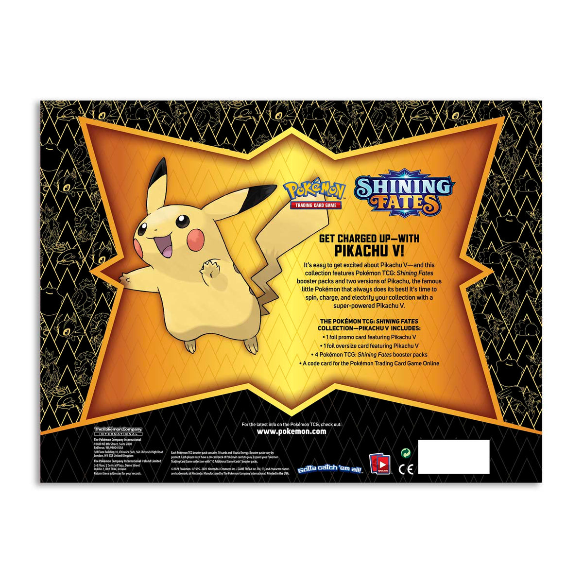 Pokémon TCG - Sword & Shield - Shining Fates - Pikachu V Collection-4