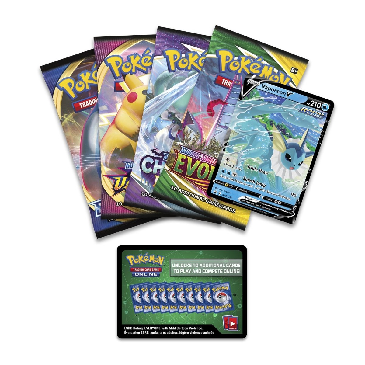 Pokémon TCG - Sword & Shield - Eevee Evolutions Tin-5