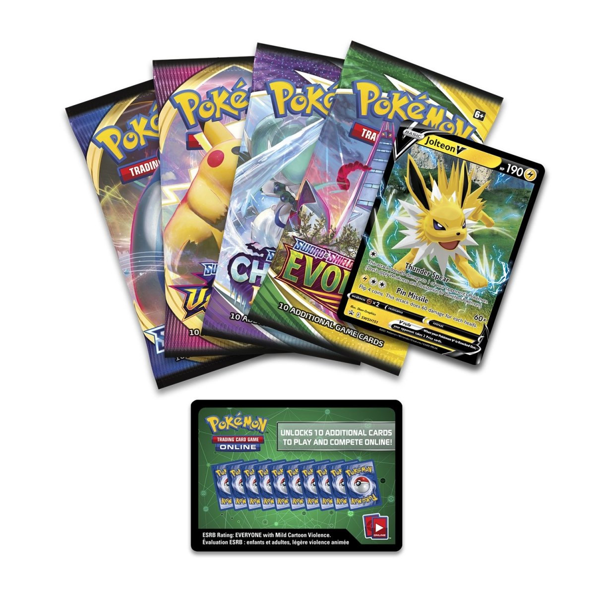 Pokémon TCG - Sword & Shield - Eevee Evolutions Tin-3