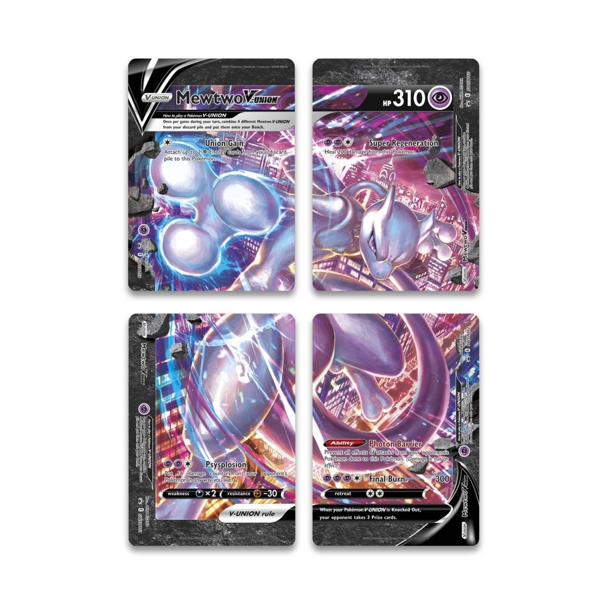 Pokémon TCG - Sword & Shield - Mewtwo V-Union Special Collection