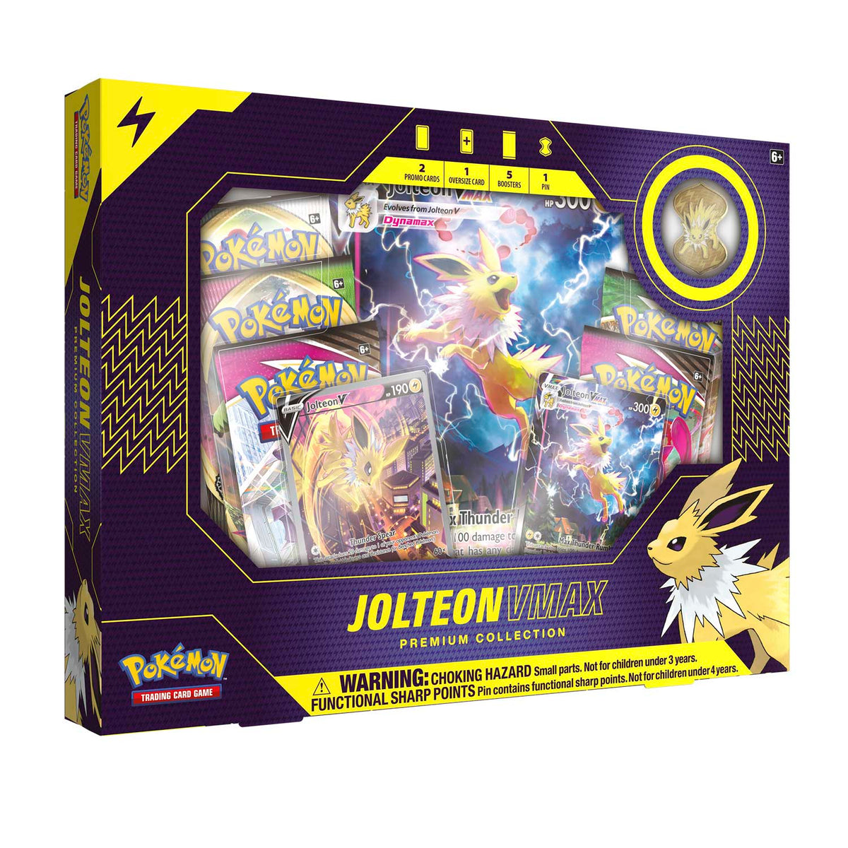 Pokémon TCG - Sword & Shield - Jolteon Vmax Premium Collection (Small)-1