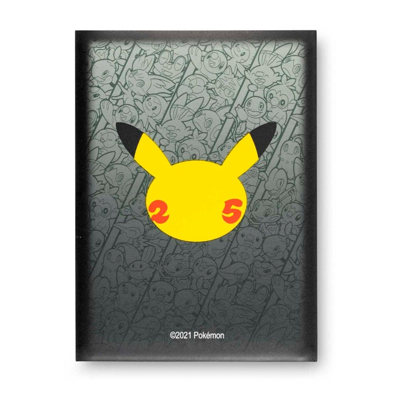 Pokémon TCG: Pokémon Celebration Black Card Sleeves (65 Sleeves)-1