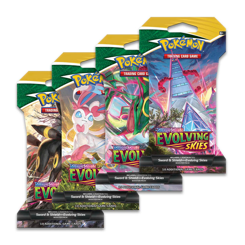 Pokémon TCG - Sword & Shield - Evolving Skies - Sleeved Booster Pack-1