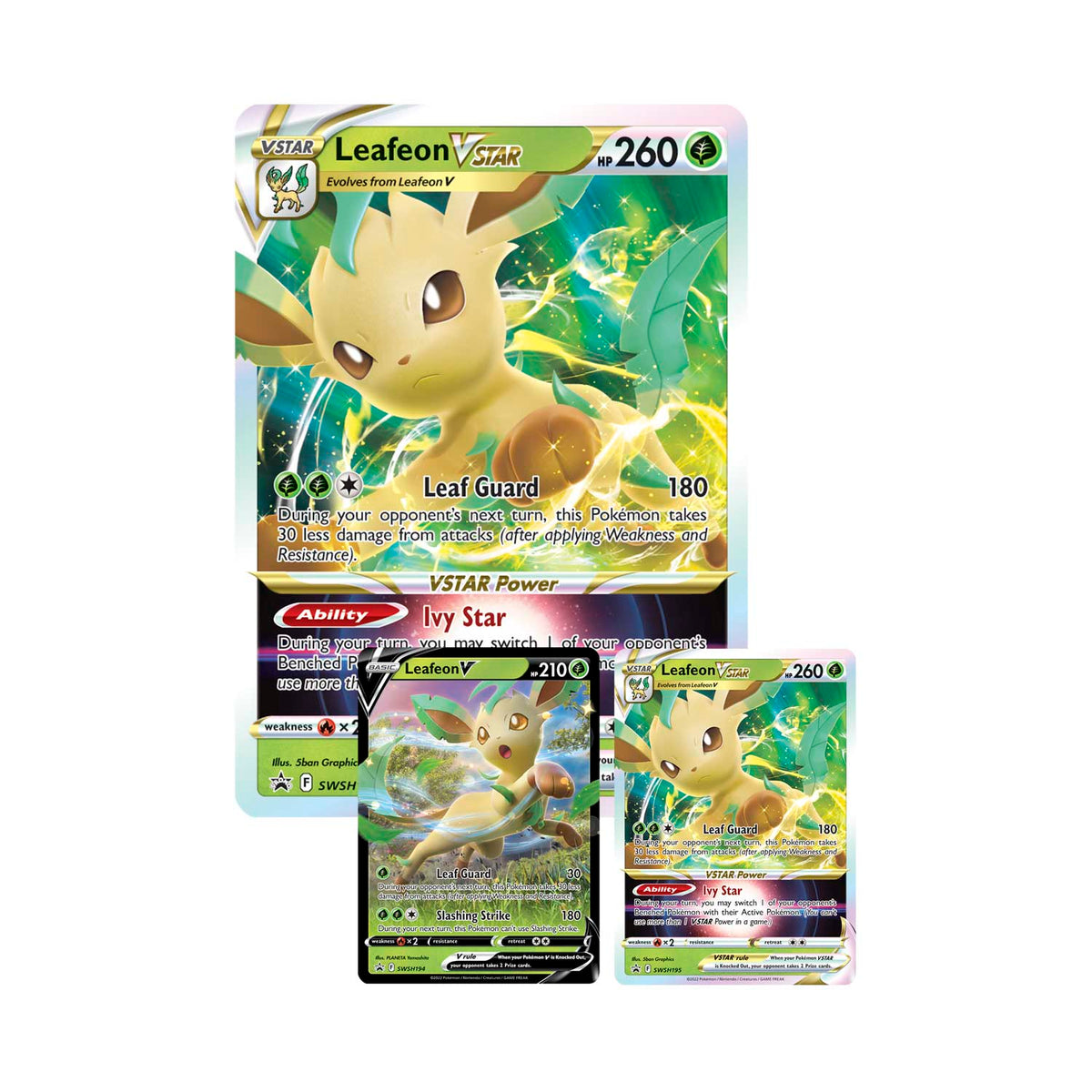 Pokémon TCG - Sword & Shield - Leafeon Vstar Special Collection