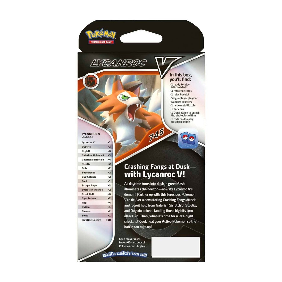 Pokémon TCG - Sword & Shield - V battle Deck (Lycanroc V)-3
