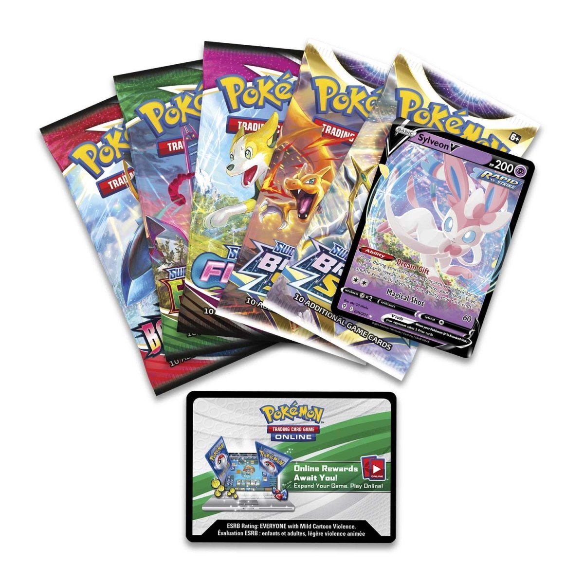 Pokémon TCG - Sword & Shield - V Heroes Tin (Sylveon V)