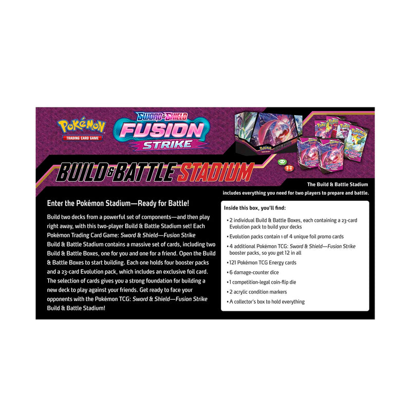 Pokémon TCG - Sword & Shield - Fusion Strike - Build & Battle Stadium-5
