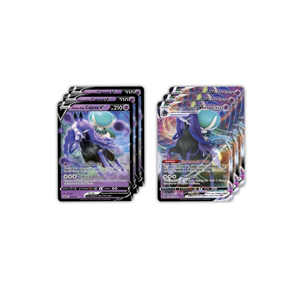 Pokémon TCG - Sword & Shield - League Battle Deck (Shadow Rider Calyrex VMAX)-2