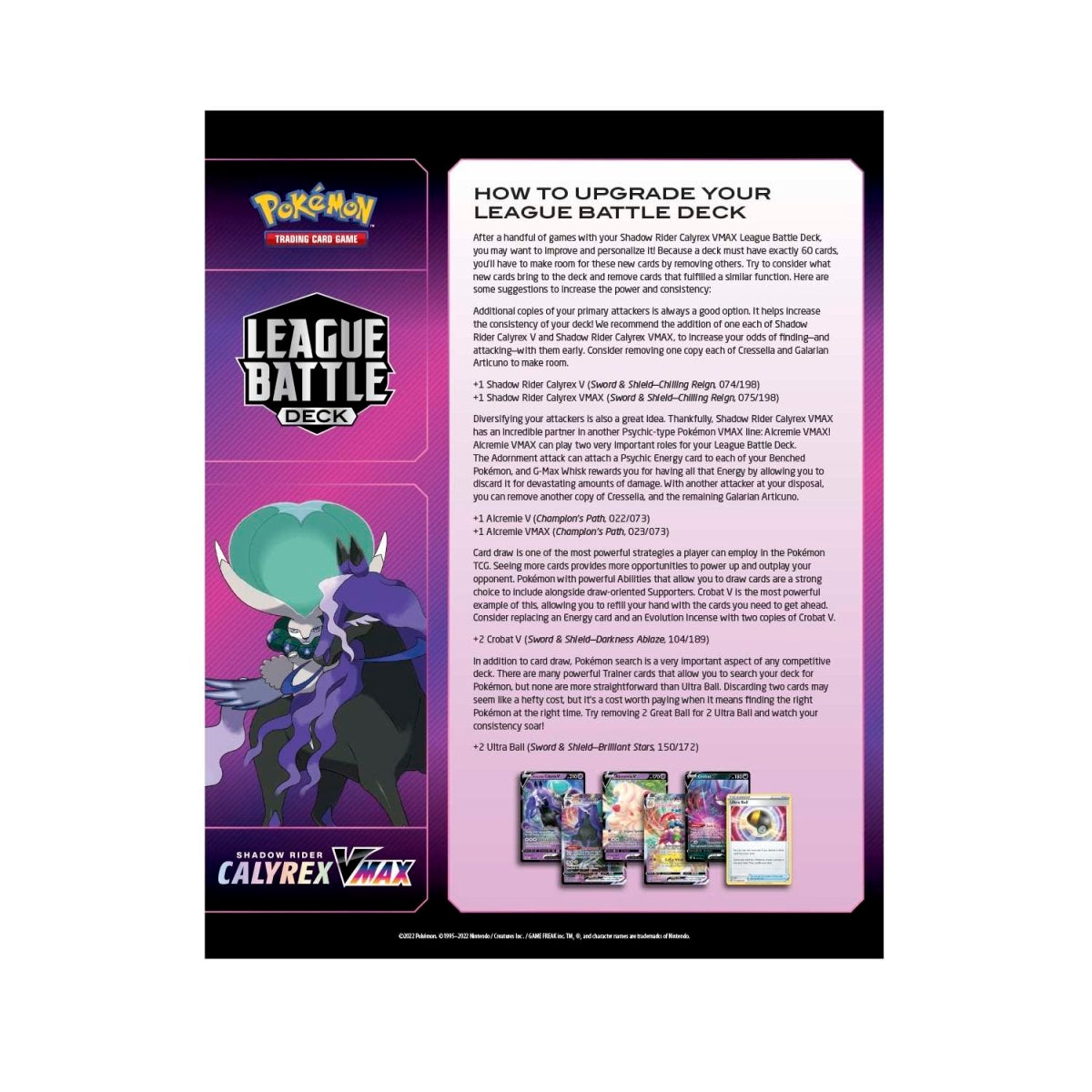 Pokémon TCG - Sword & Shield - League Battle Deck (Shadow Rider Calyrex VMAX)-3