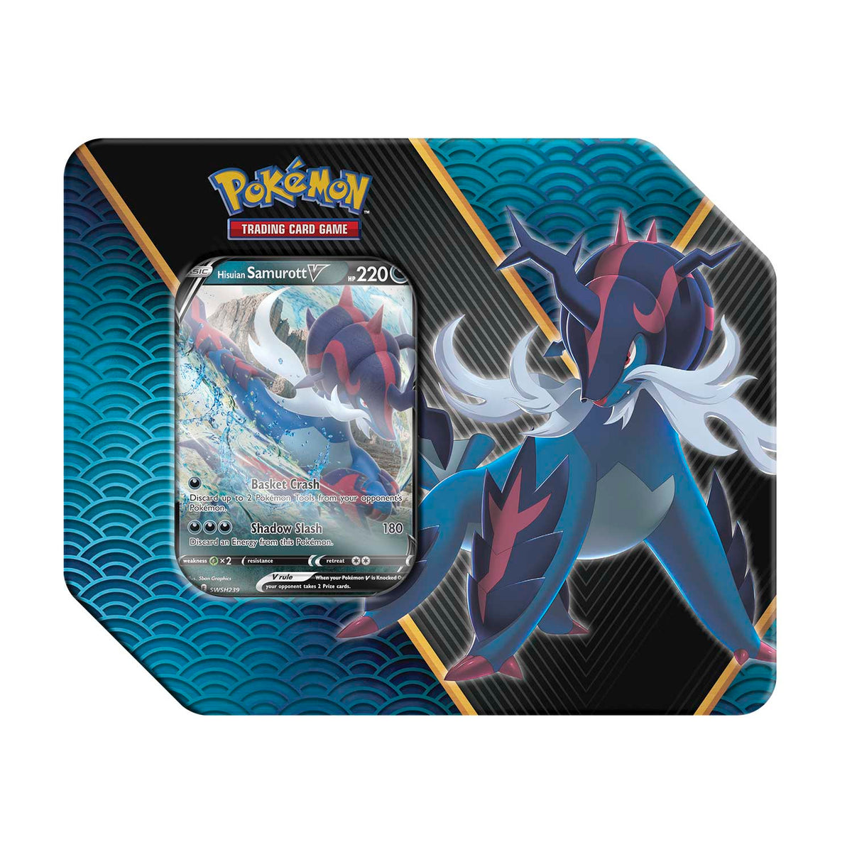 Pokémon TCG - Sword & Shield - Divergent Powers Tins (Samurott V)-1