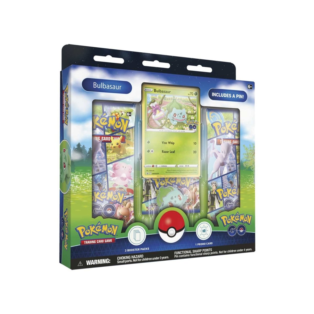 Pokémon TCG - Sword & Shield - Pokemon Go Pin Box (Bulbasaur)