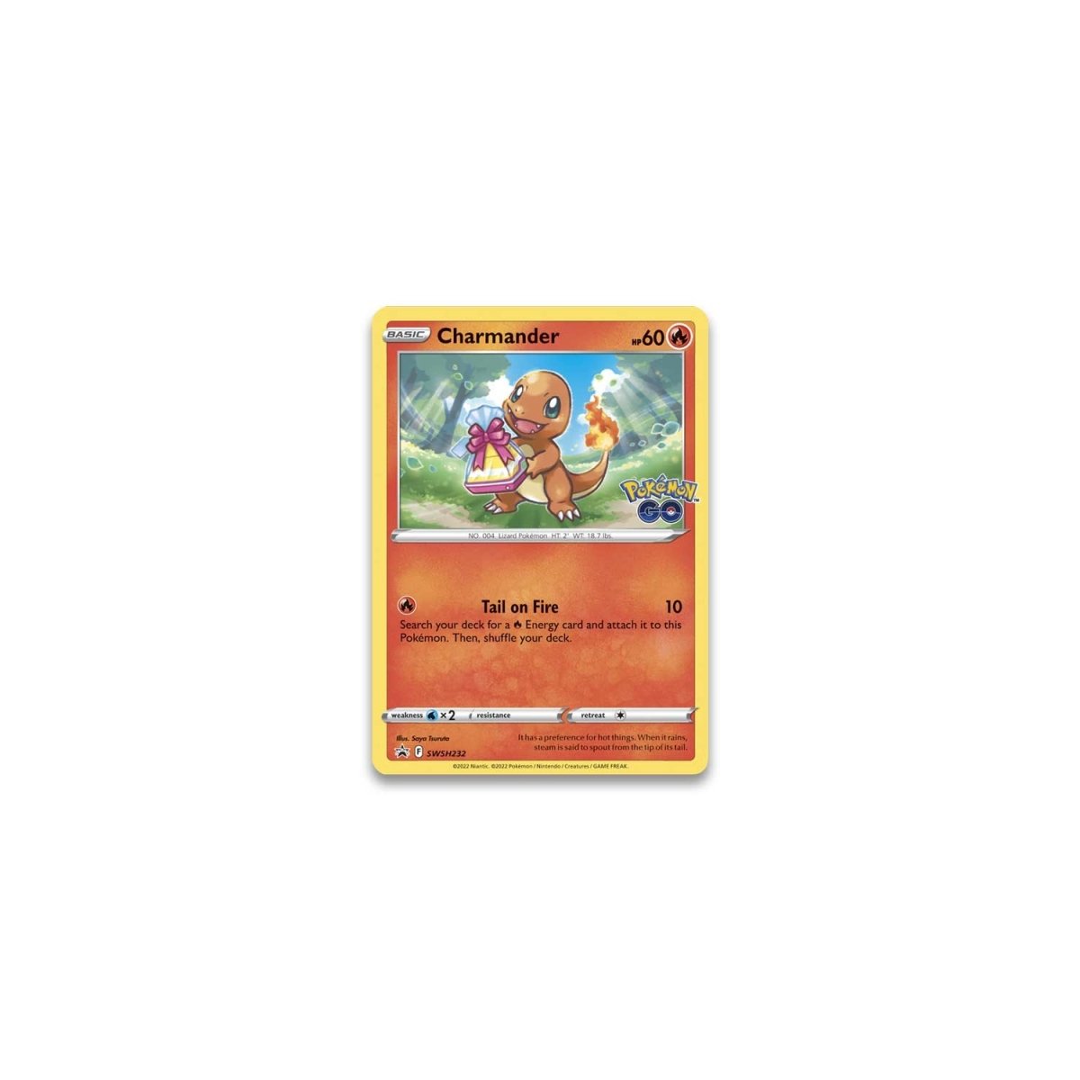 Pokémon TCG - Sword & Shield - Pokemon Go Pin Box (Charmander)