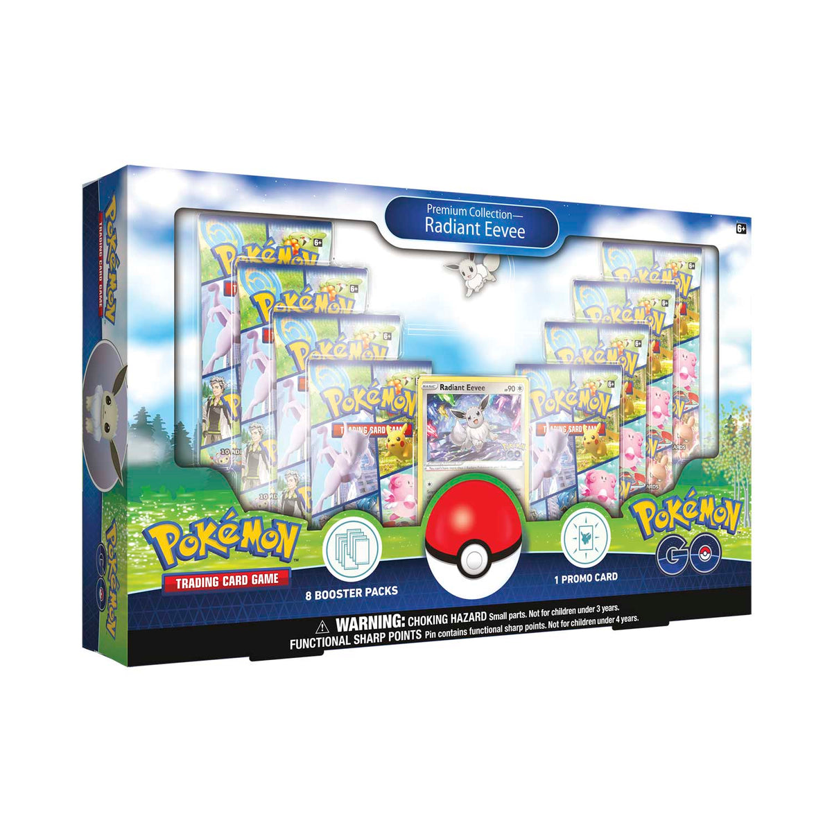 Pokémon TCG - Sword & Shield - Pokemon Go - Radiant Eevee Premium Collection