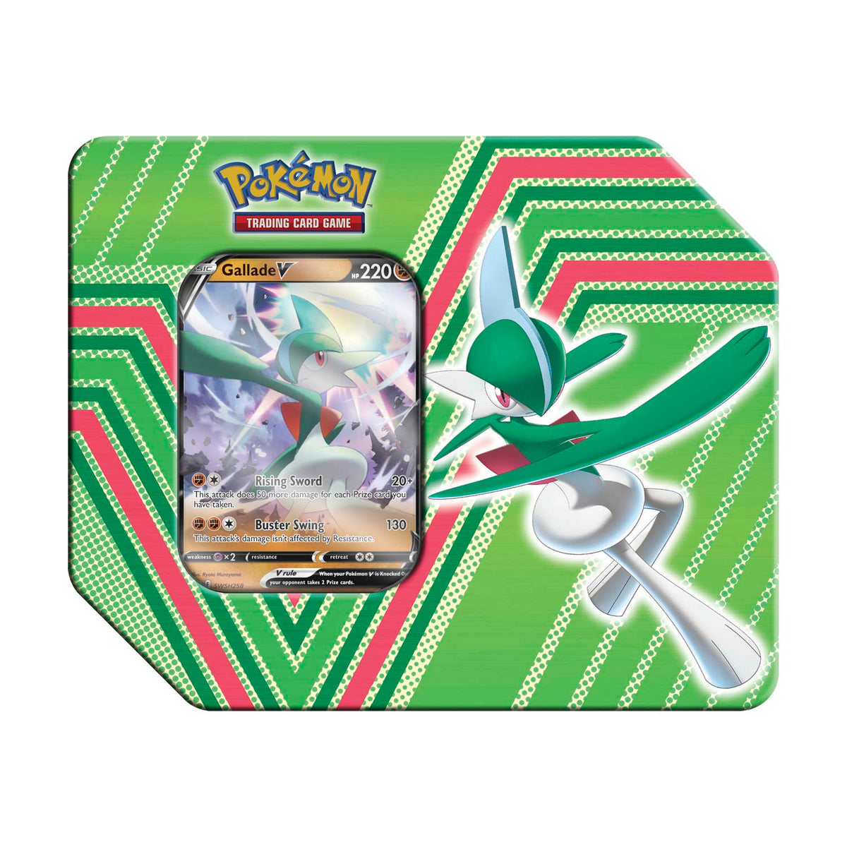Pokémon TCG - Sword & Shield - V Powers Tin (Gallade V)