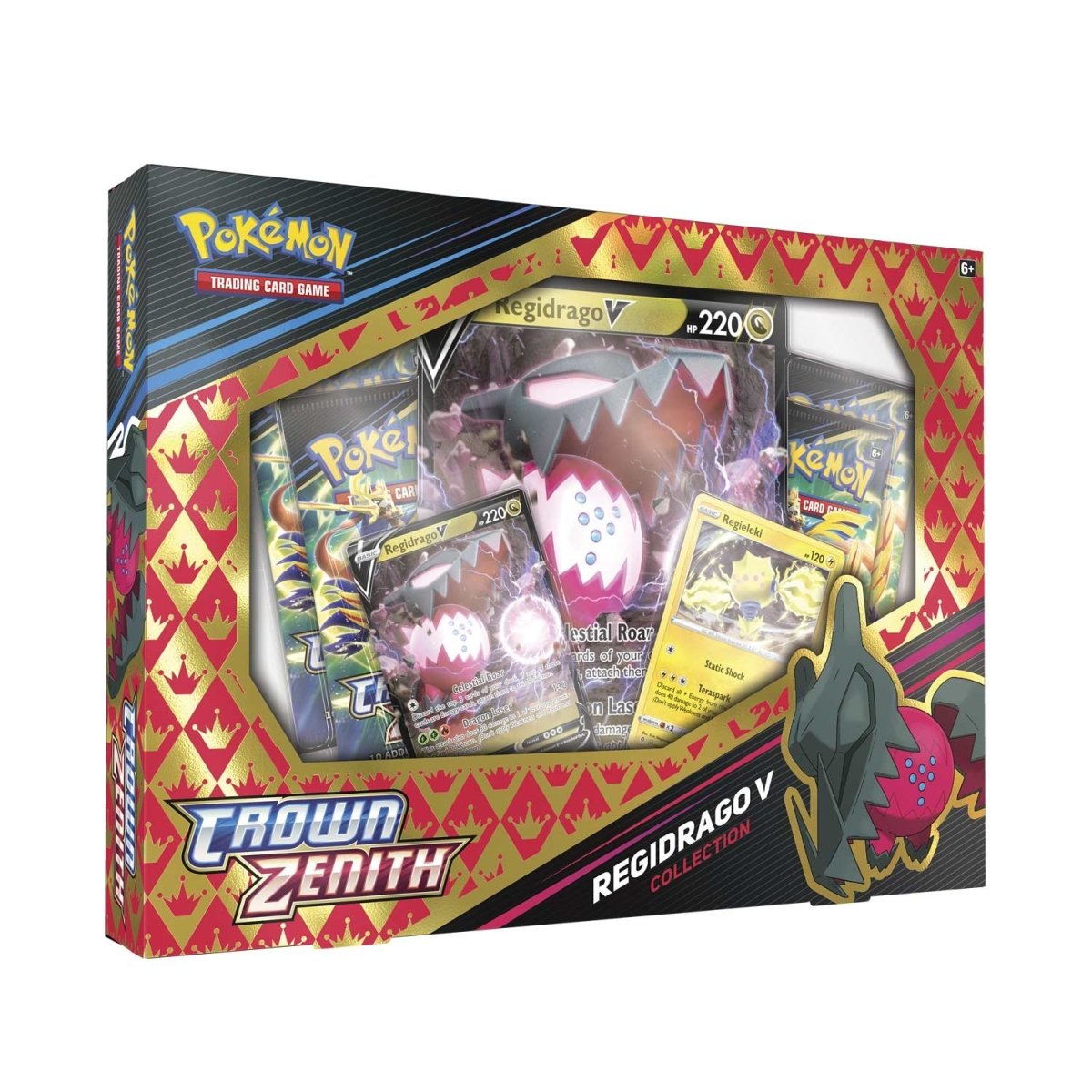 Pokémon TCG - Sword & Shield - Crown Zenith - Regidrago V Collection-1