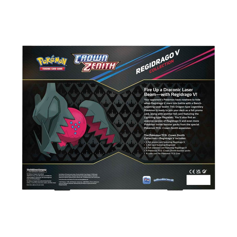 Pokémon TCG - Sword & Shield - Crown Zenith - Regidrago V Collection-4