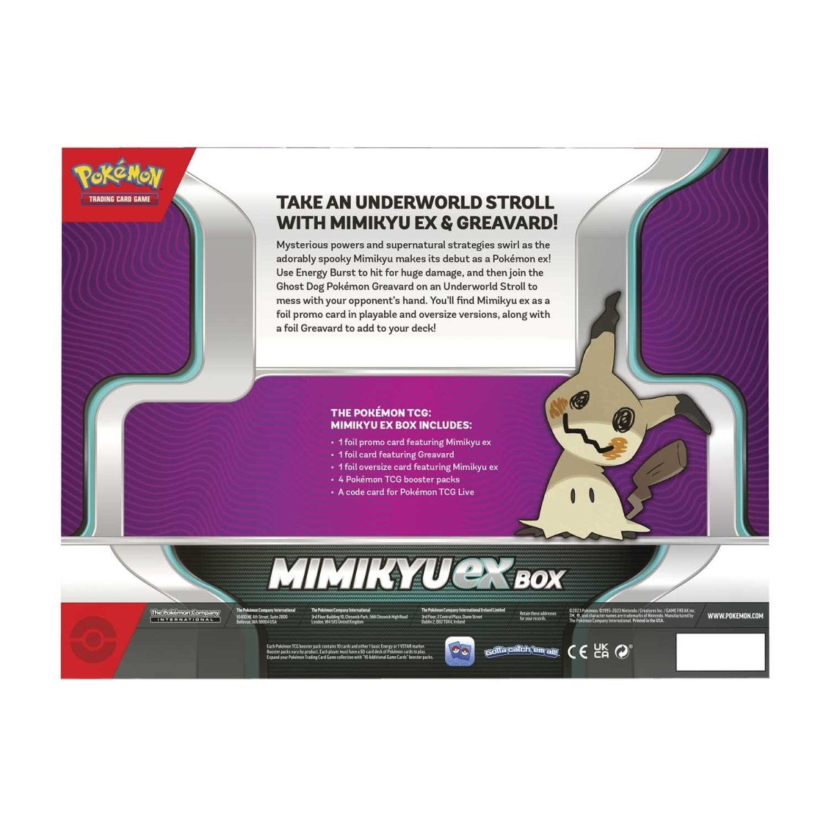 Pokémon TCG - Scarlet & Violet - Mimikyu Ex Box-3