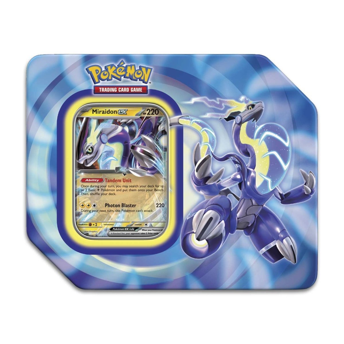 Pokémon TCG - Scarlet & Violet - Paldea Legend Tin (Miraidon)