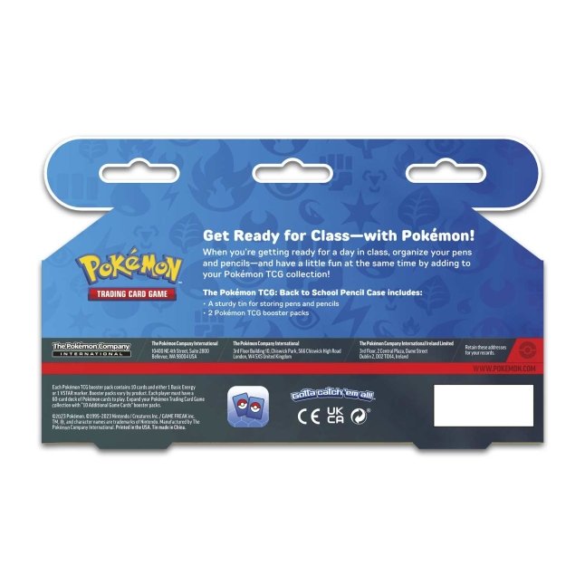 Pokémon TCG - Back To School Pencil Case 2023-2