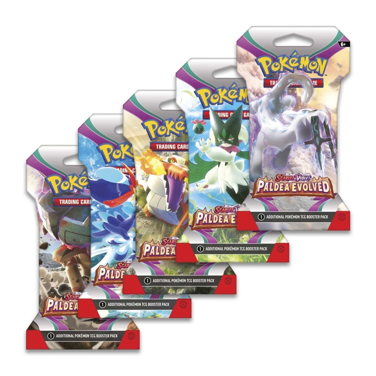Pokémon TCG - Scarlet & Violet - Paldea Evolved - Sleeved Booster Pack-1