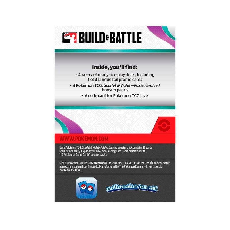 Pokémon TCG - Scarlet & Violet - Paldea Evolved - Build And Battle Kit-4