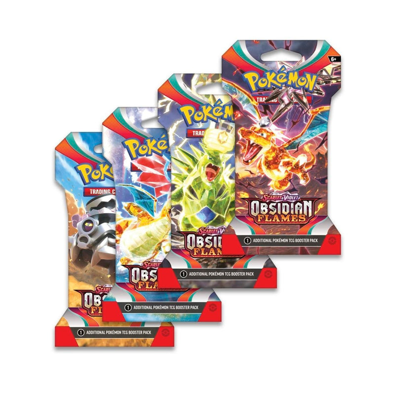 Pokémon TCG - Scarlet & Violet - Obsidian Flames - Sleeved Booster-1