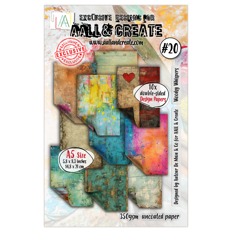 AALL and Create - A5 Design Paper - Woodsy Whispers-1
