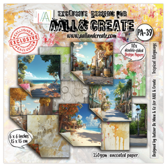 AALL and Create - 6x6 Design Paper - Tropical Alleyways-1