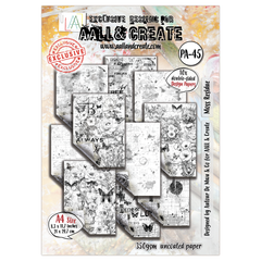 AALL and Create - A4 Design Paper - Moss Residue-1