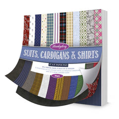 Suits, Cardigans & Shirts 8" x 8" Paper Pad-1