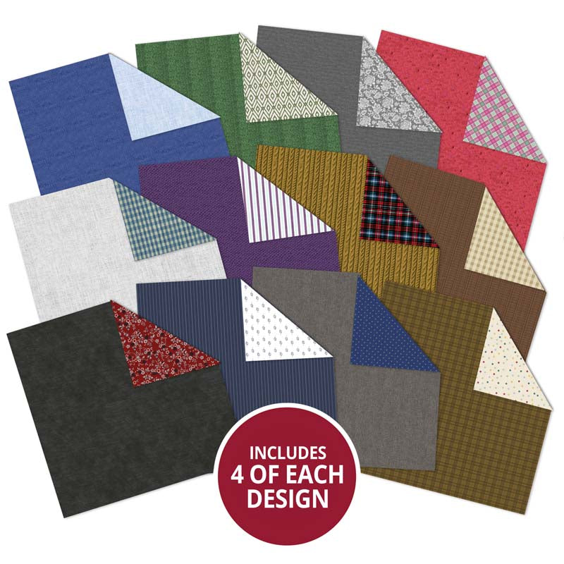 Suits, Cardigans & Shirts 8" x 8" Paper Pad-2