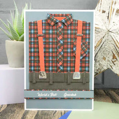 Suits, Cardigans & Shirts 8" x 8" Paper Pad-8