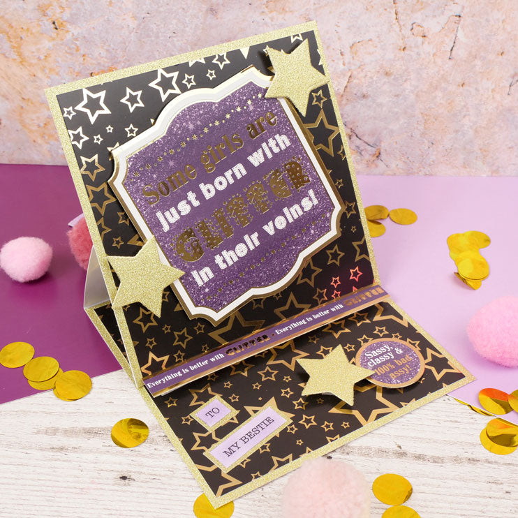 Just My Type Sentiments Strip Pad - Humour-9
