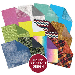 Textile Fabrics & Fibres 8" x 8" Paper Pad-2
