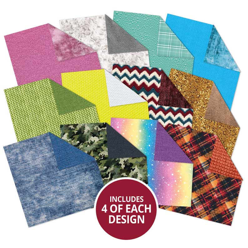 Textile Fabrics & Fibres 8" x 8" Paper Pad-2
