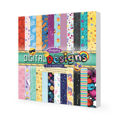 Digital Designs 8" x 8" Paper Pad-1