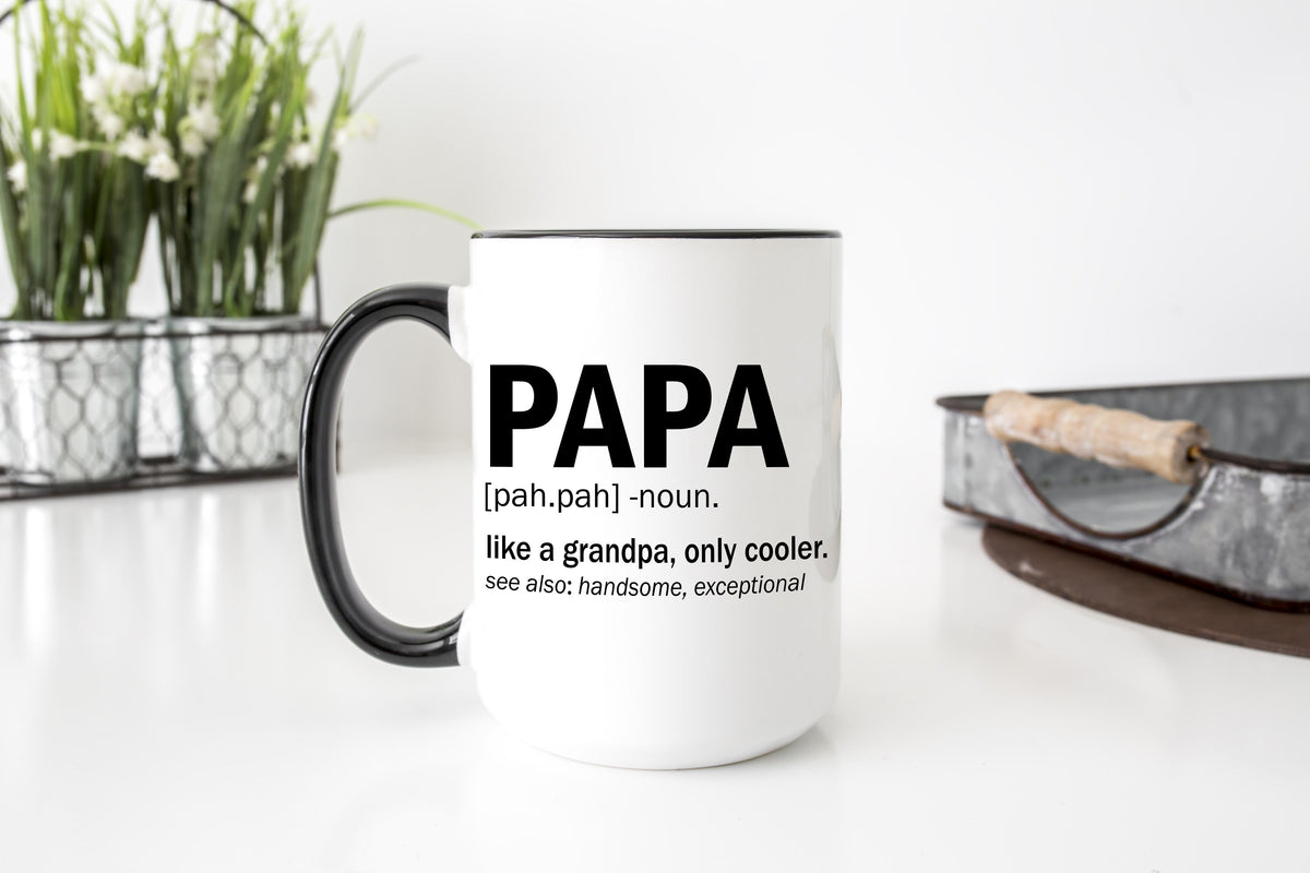 Papa - Dictionary Mug — Funny Father’s Day Mug for Dads-2