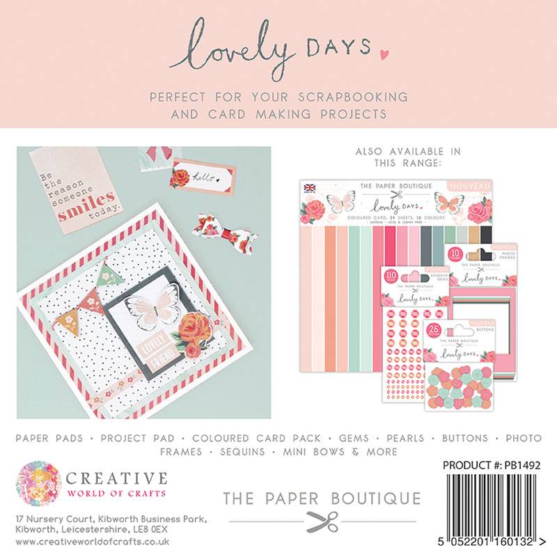 The Paper Boutique Lovely Days 8x8 Paper Pad-7