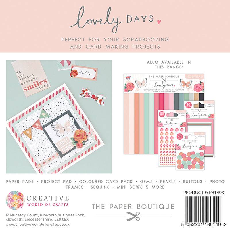 The Paper Boutique Lovely Days 6x6 Paper Pad-7