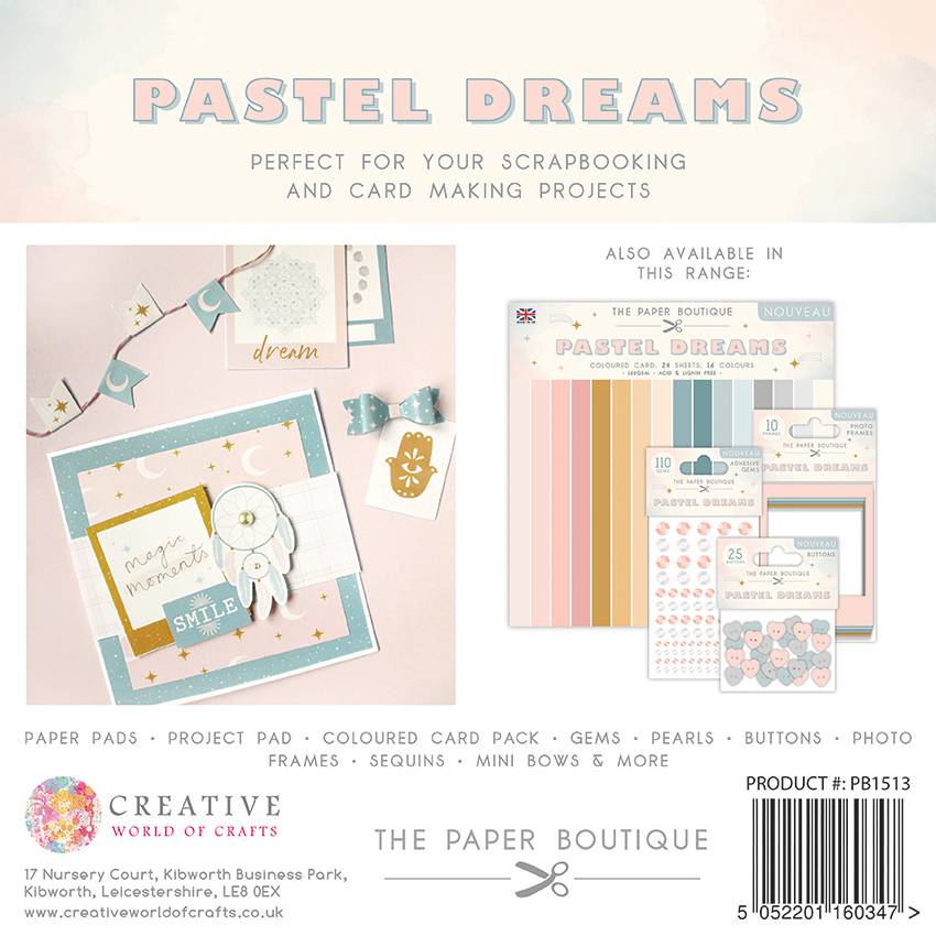 The Paper Boutique Pastel Dreams 6x6 Paper Pad-3
