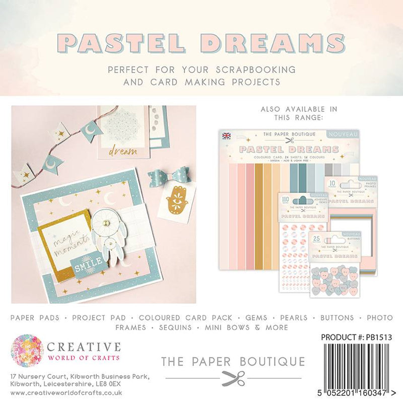 The Paper Boutique Pastel Dreams 6x6 Paper Pad-3